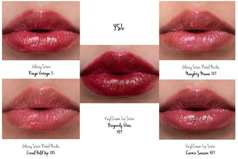 ysl vinyl cream lip stain 409 review|ysl lip stain 412.